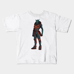 The Sauroid One (Japanese Ukiyo-e Woodblock Print) Kids T-Shirt